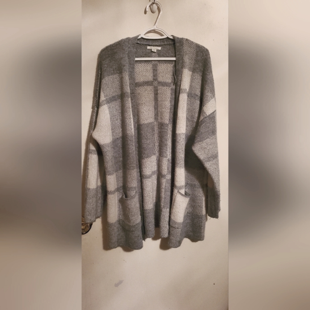 American Eagle Oversized Open Cardigan